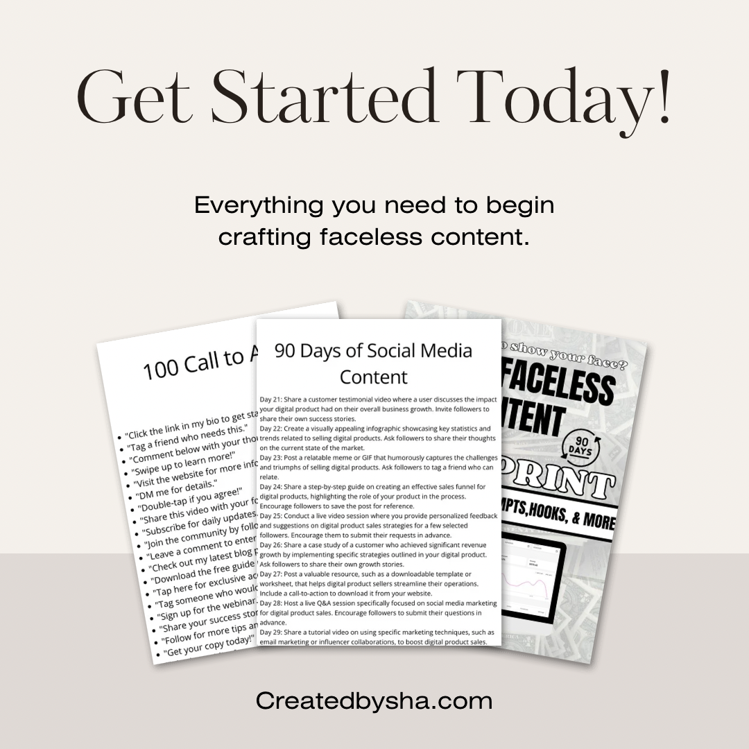 Faceless Content Blueprint | Step-by-Step Guide to Creating Viral Faceless Content for TikTok, YouTube & Social Media