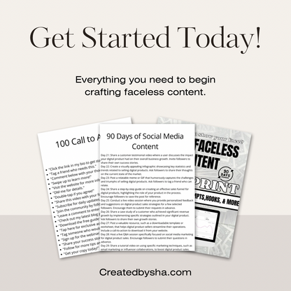 Faceless Content Blueprint | Step-by-Step Guide to Creating Viral Faceless Content for TikTok, YouTube & Social Media
